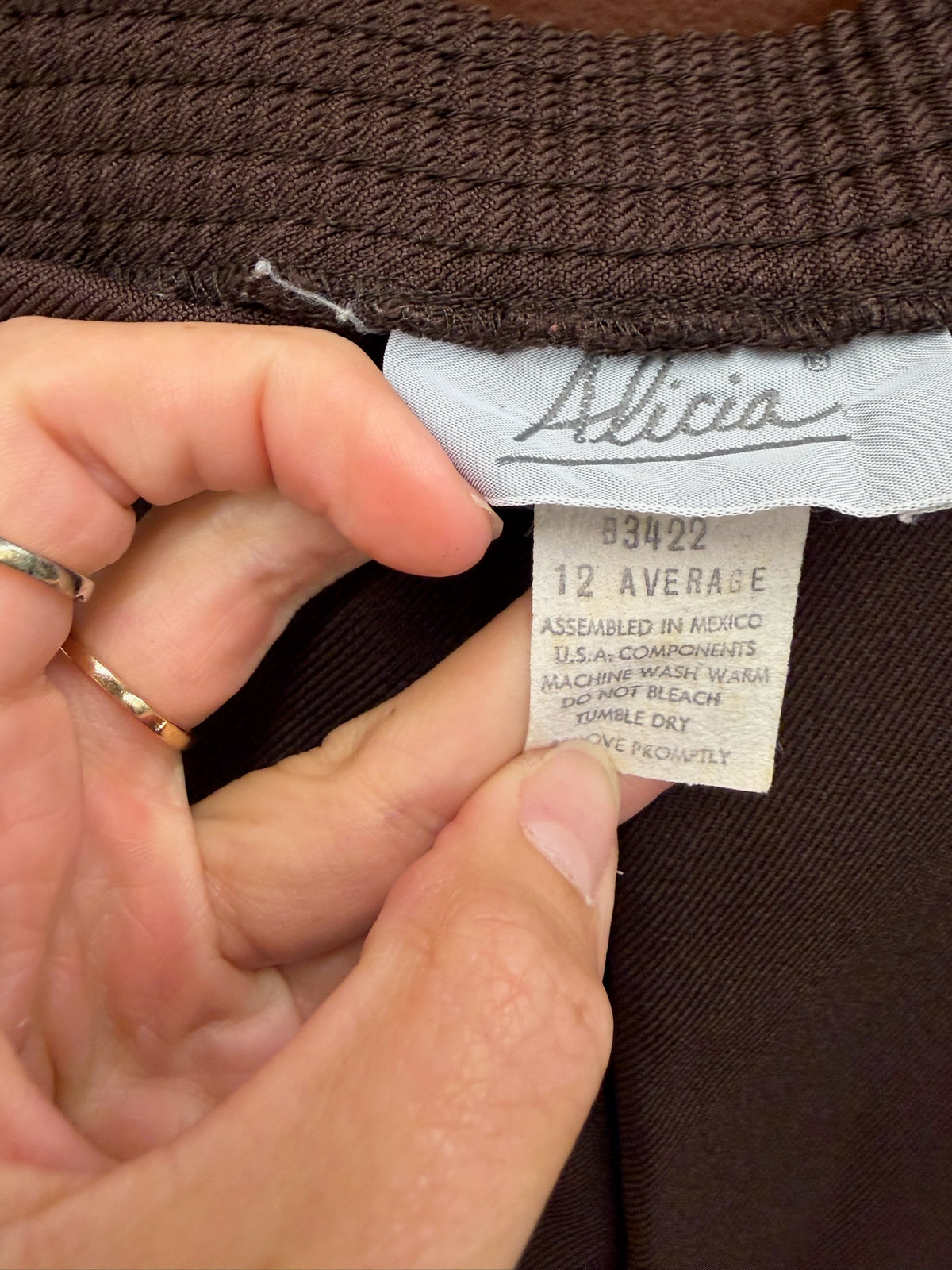 Vintage Brown Slacks