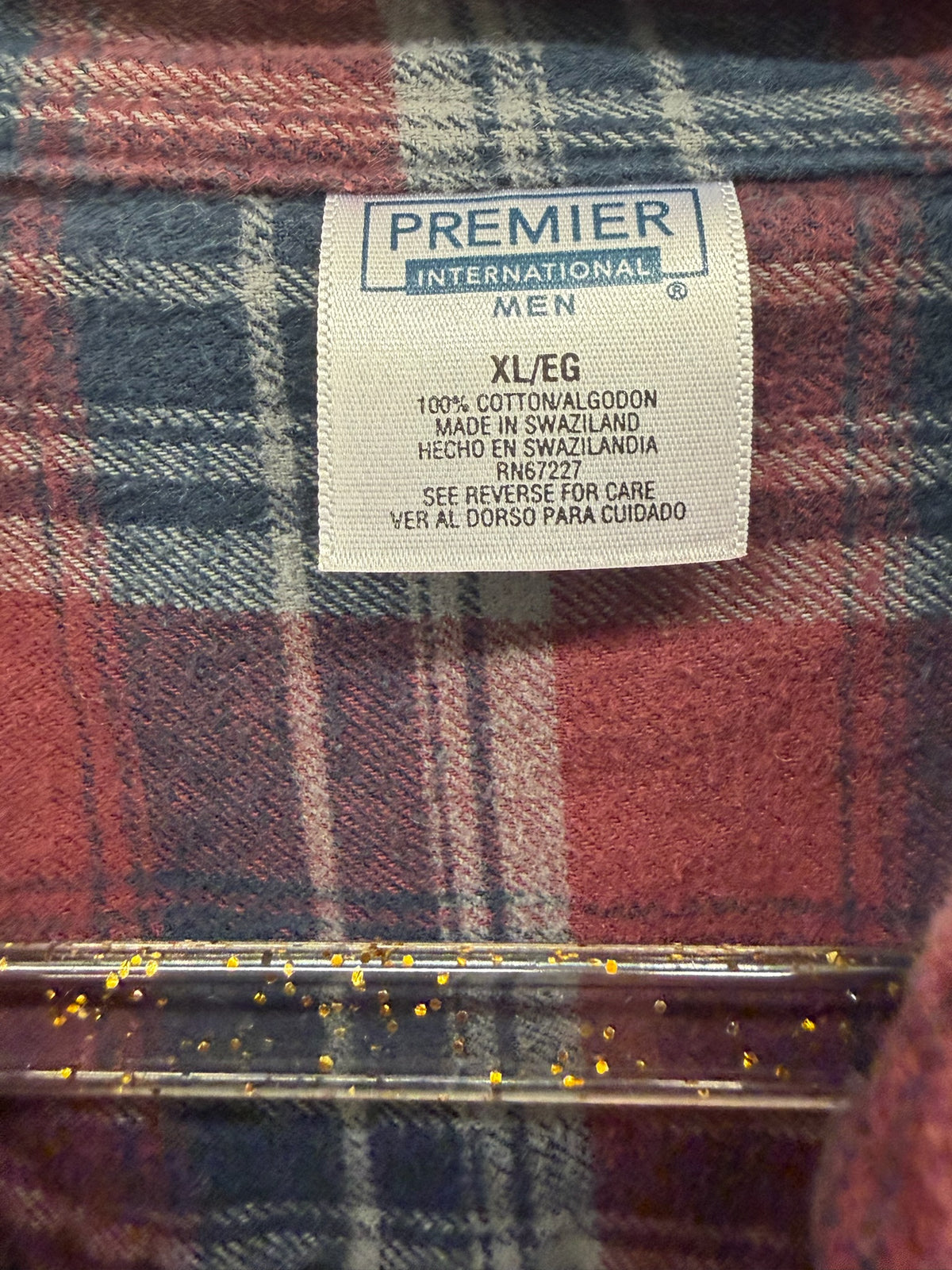 Maroon Flannel