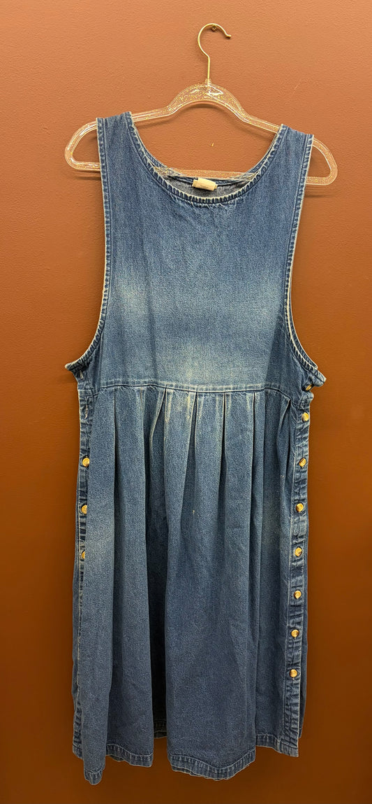LL Bean Denim Tank Dress