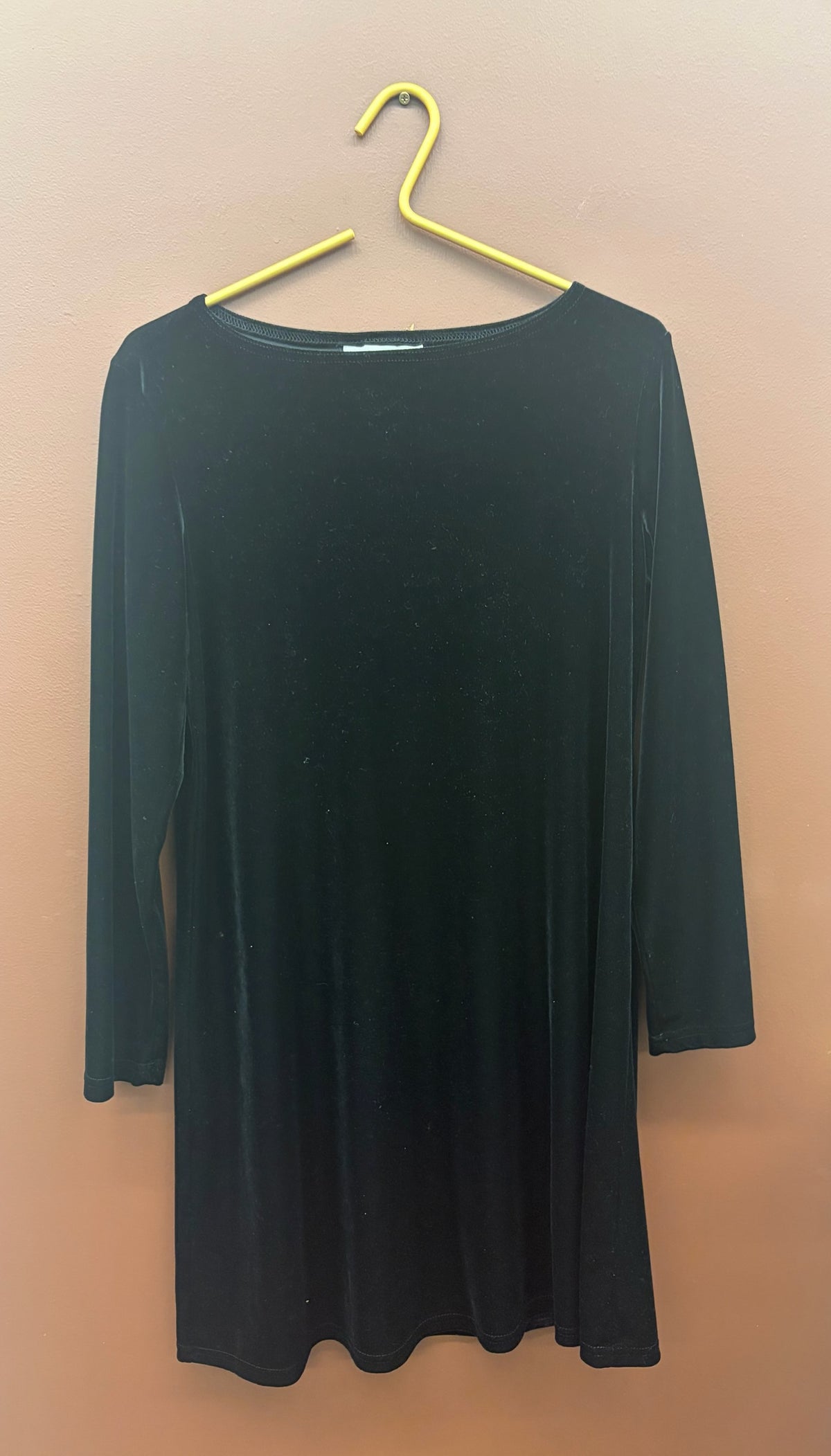 Black Velvet Dress