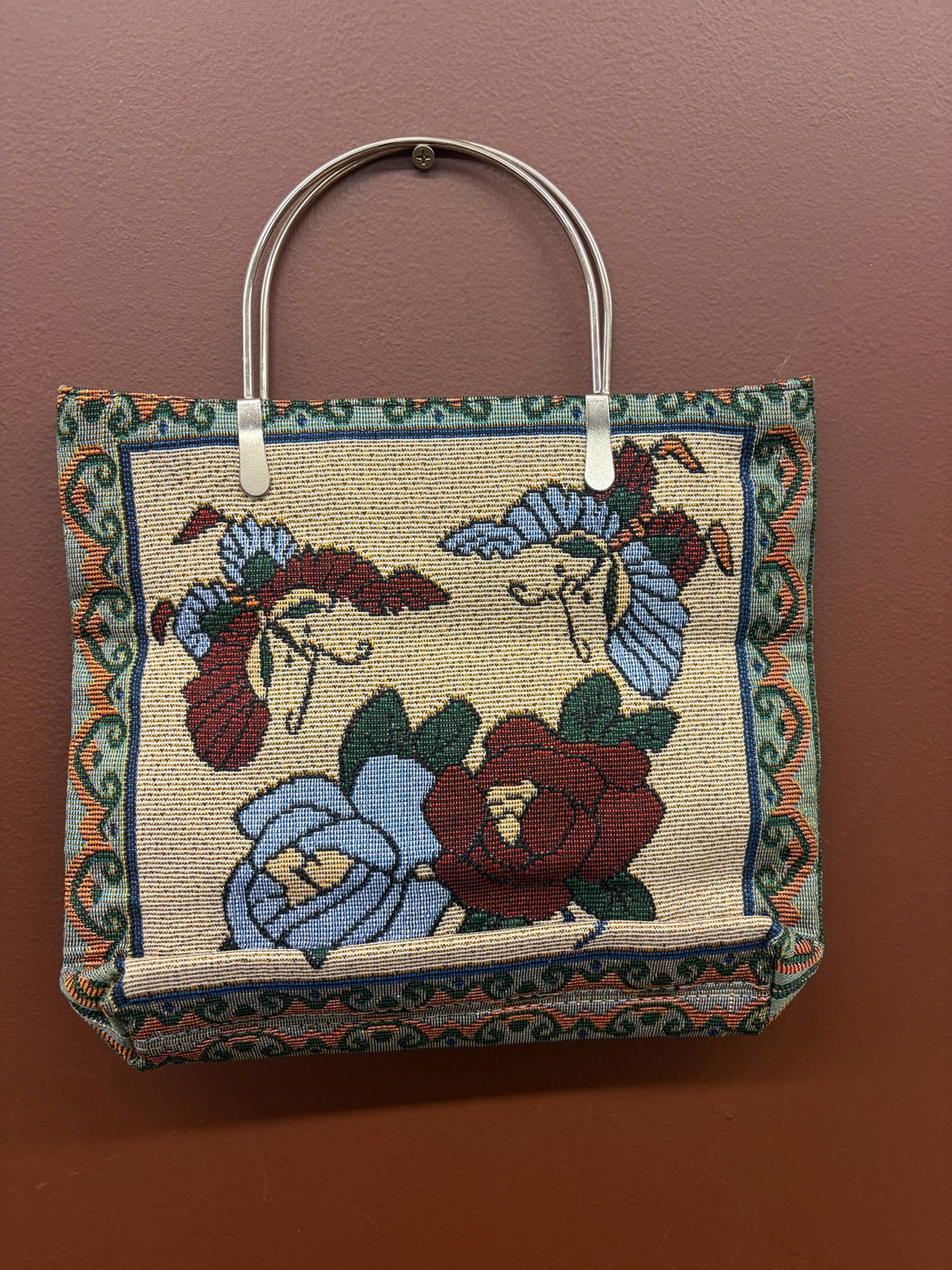 Butterfly Tapestry Purse